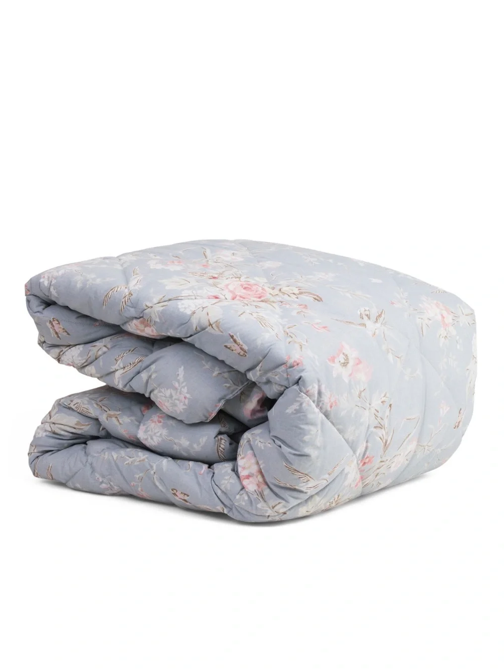 Cabbages‎ & Roses Blue Floral Comforter Set